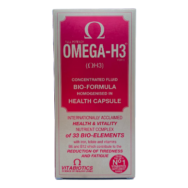 امگا اچ تری ویتابیوتیک omega H3 vitabiotics