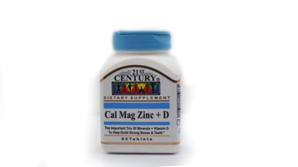 قرص کلسیم منیزیم روی + ویتامین دی Cal Mag Zinc + D