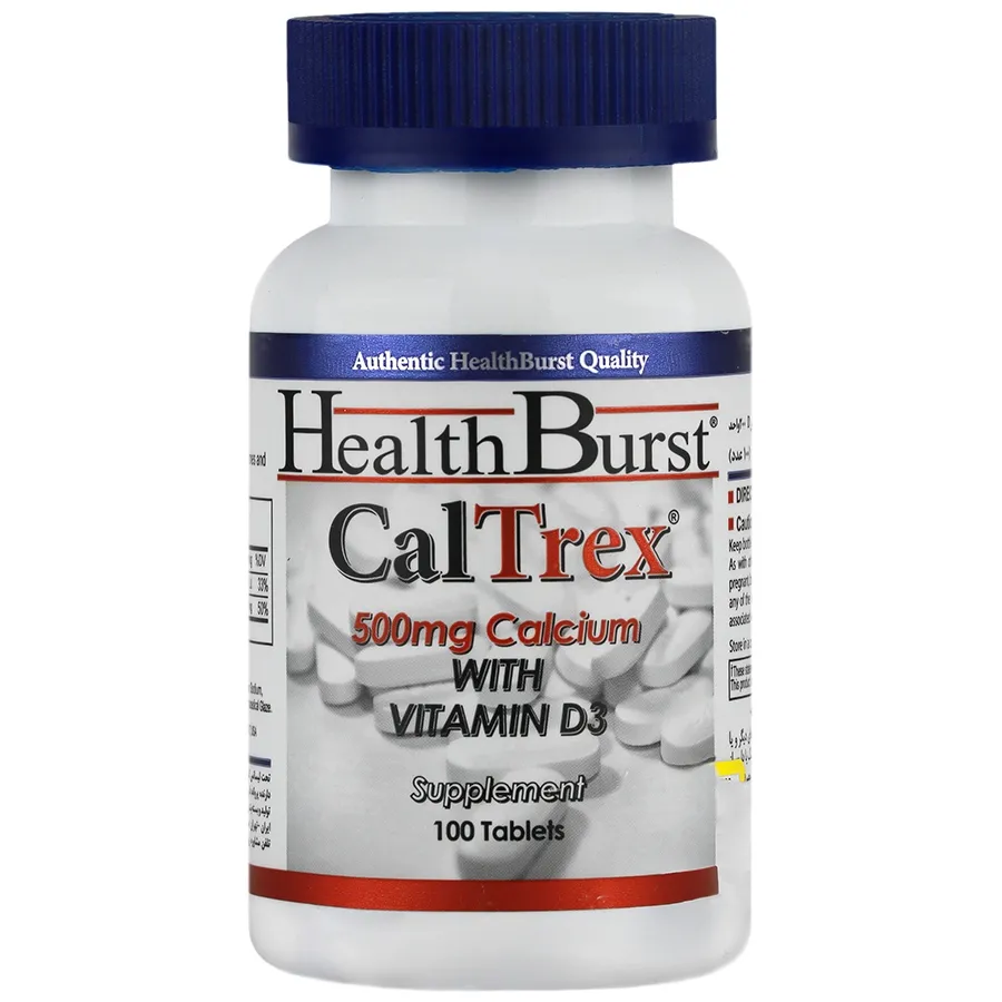 قرص کلسیم کلترکس هلث برست Health Burst Caltrex