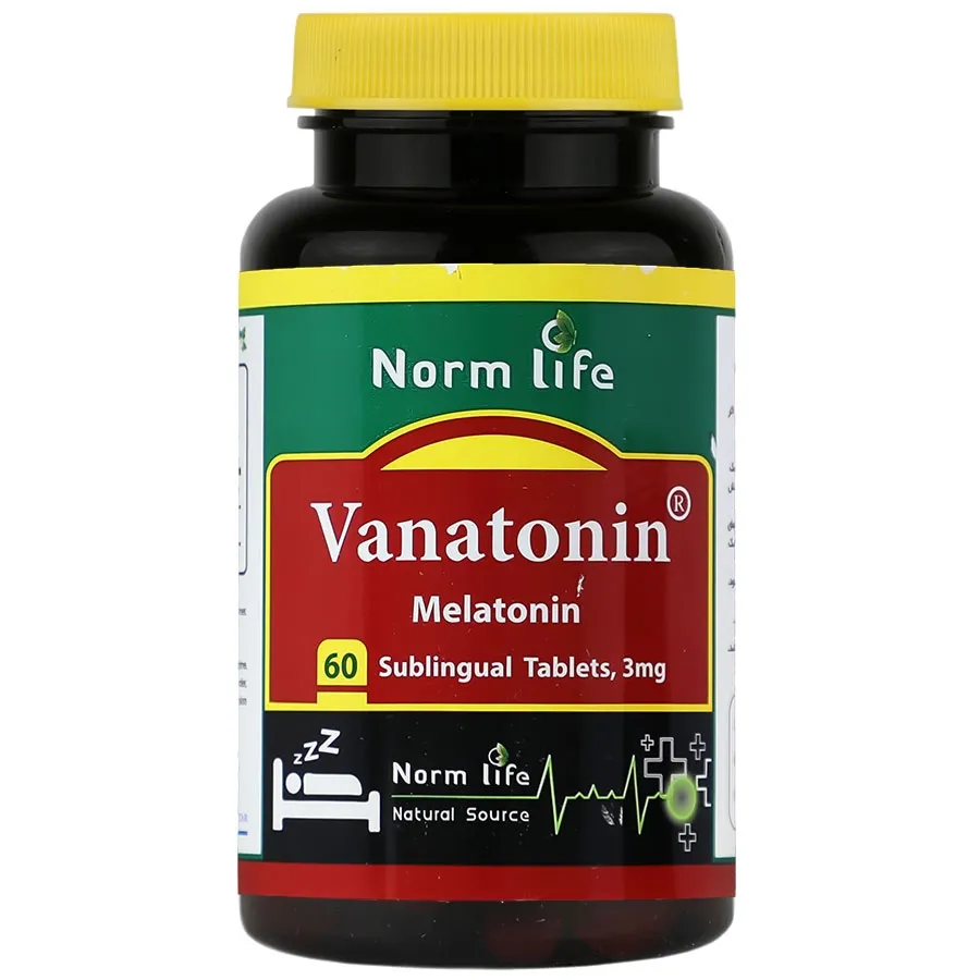 قرص زیر زبانی واناتونین ملاتونین 3 نورم لایف Norm Life Melatonin Vanatonin