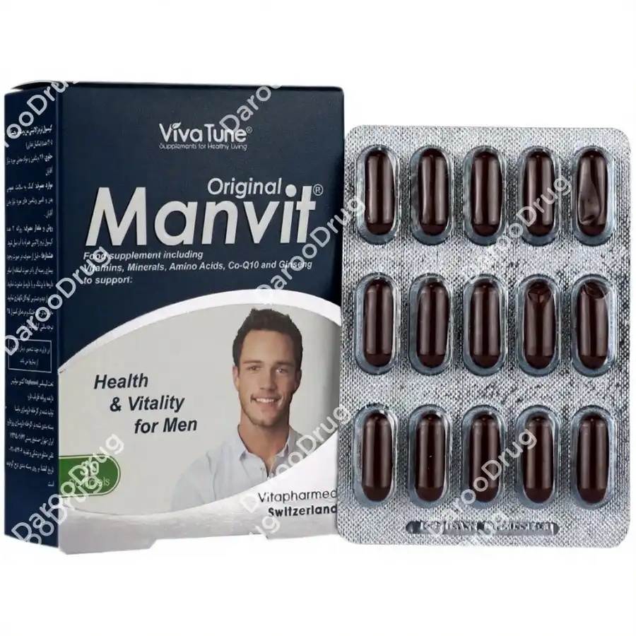 کپسول نرم من ویت اورجینال ویواتیون Viva Tune Manvit