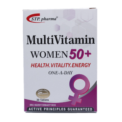 قرص مولتی ویتامین خانم های بالای 50 سال اس تی پی فارما STP Pharma