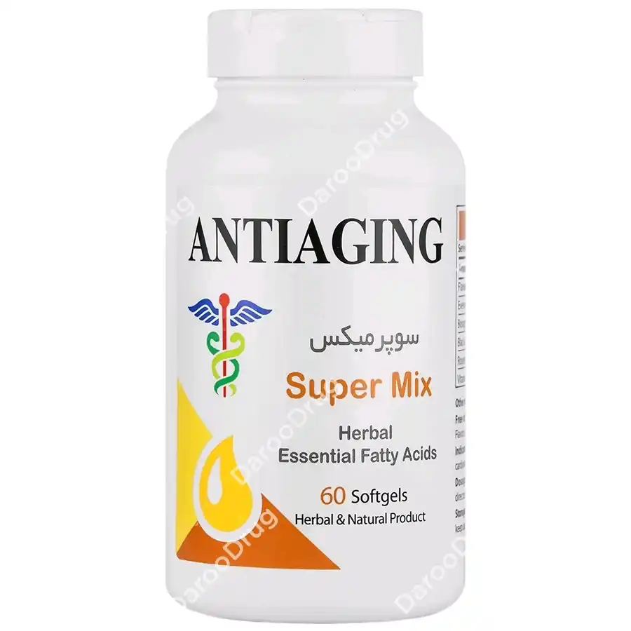 سافت ژل امگا سوپر میکس آنتی ایجینگ Antiaging Super Mix