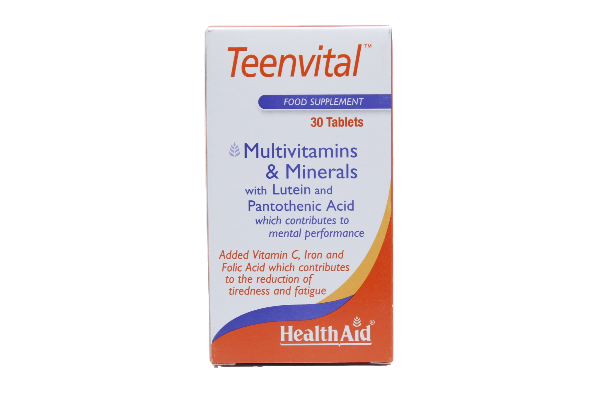 قرص مولتی ویتامین مینرال تین ویتال هلث اید Health Aid Teenvital