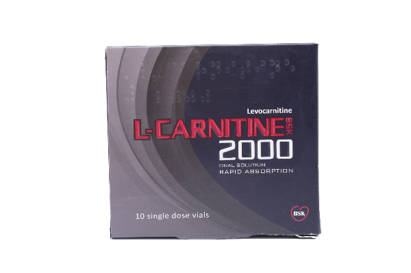 ویال خوراکی ال کارنیتین 2000 L carnitine BSK