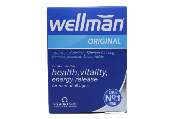قرص ول من اورجینال ویتابیوتیکس مخصوص آقایان Vitabiotics Wellman