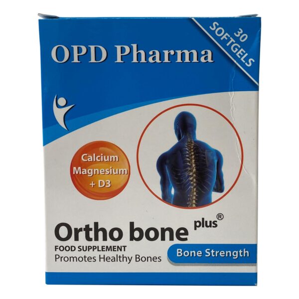 ﻿کپسول ژلاتینی اورتو بن پلاس او پی دی فارما OPD Pharma Ortho Bone Plus