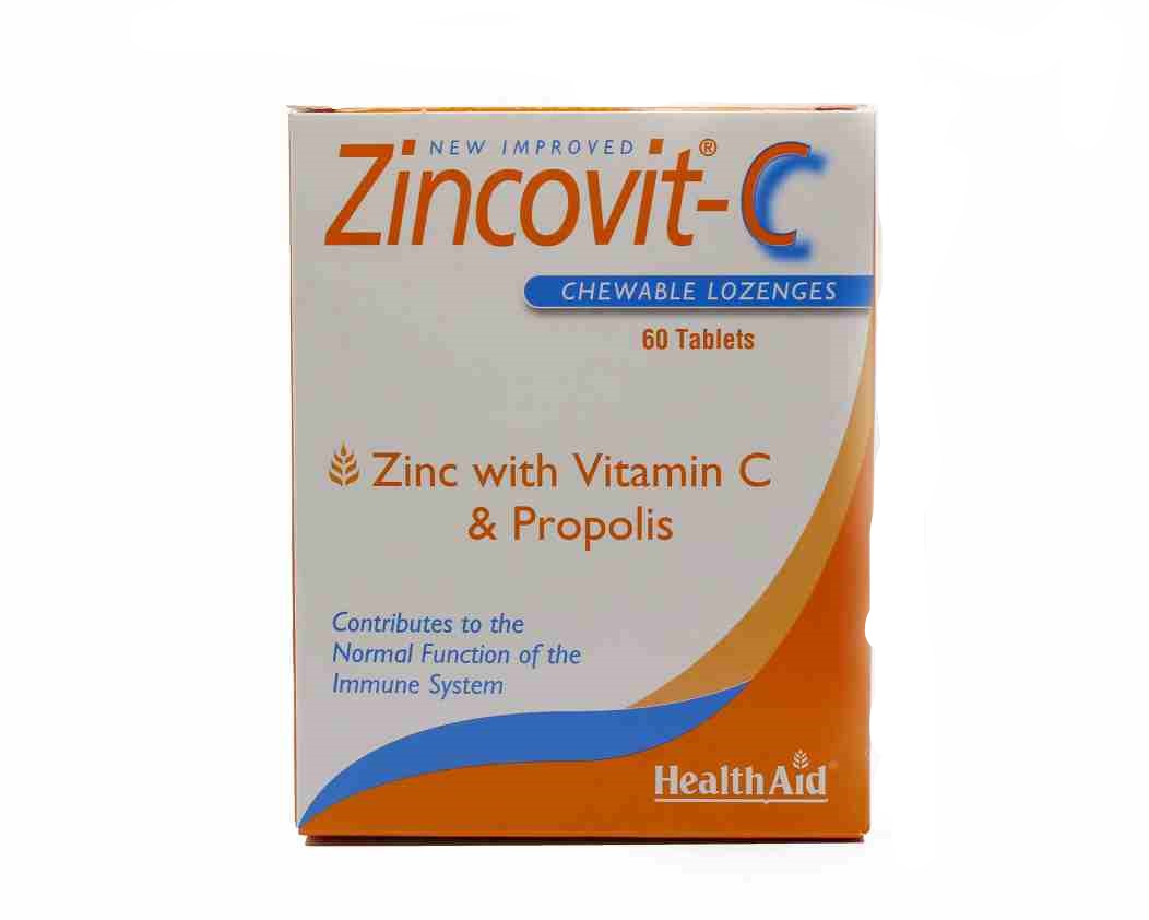 قرص زینکوویت ث هلث اید Health Aid Zincovit-C