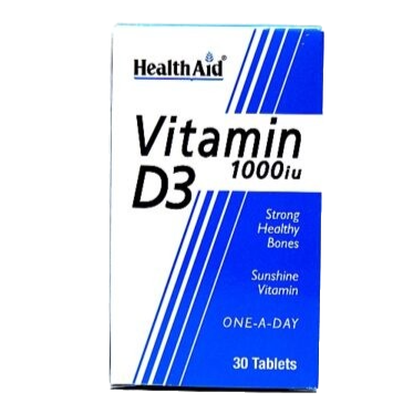 قرص ویتامین د3 1000 هلث اید Health Aid Vitamin D