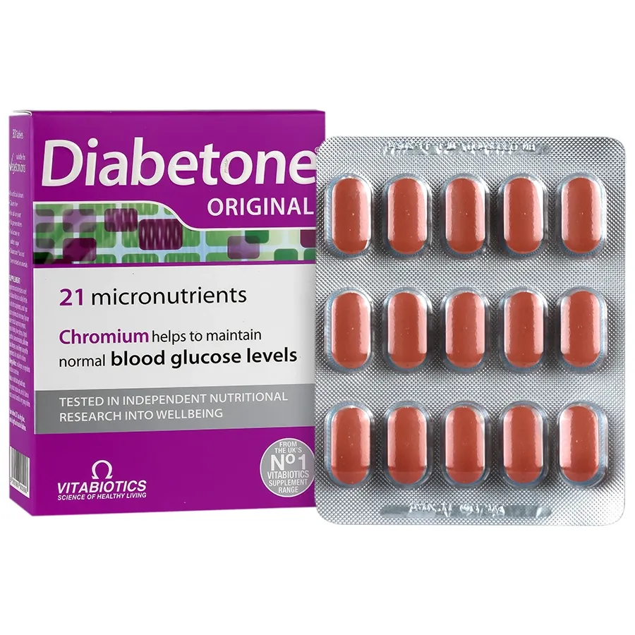 قرص دیابتون ویتابیوتیکس مخصوص افراد مبتلا به دیابت Diabetone