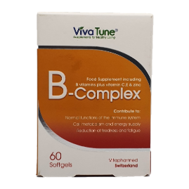 سافت ژل ویتامین ب کمپلکس ویواتیون Viva Tune Vitamin B-Complex