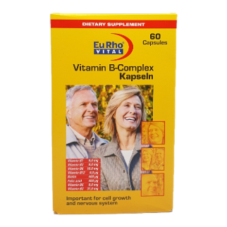 کپسول ویتامین ب کمپلکس یوروویتال Eurho Vital Vitamin B-Complex