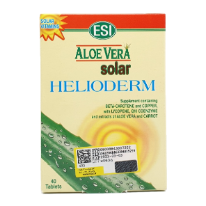 قرص آلوئه ورا سولار هلیودرم اسی Aloevera Solar Helioderm