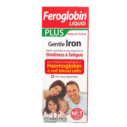 شربت فروگلوبین پلاس ویتابیوتیکس Feroglobin plus
