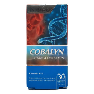 مکمل تغذیه‌ای ویتامین B12 کوبالین نوترکس Cobalyn NUTRAX