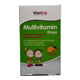 قطره مولتی ویتامین برای کودکان ویواکیدز vivakids