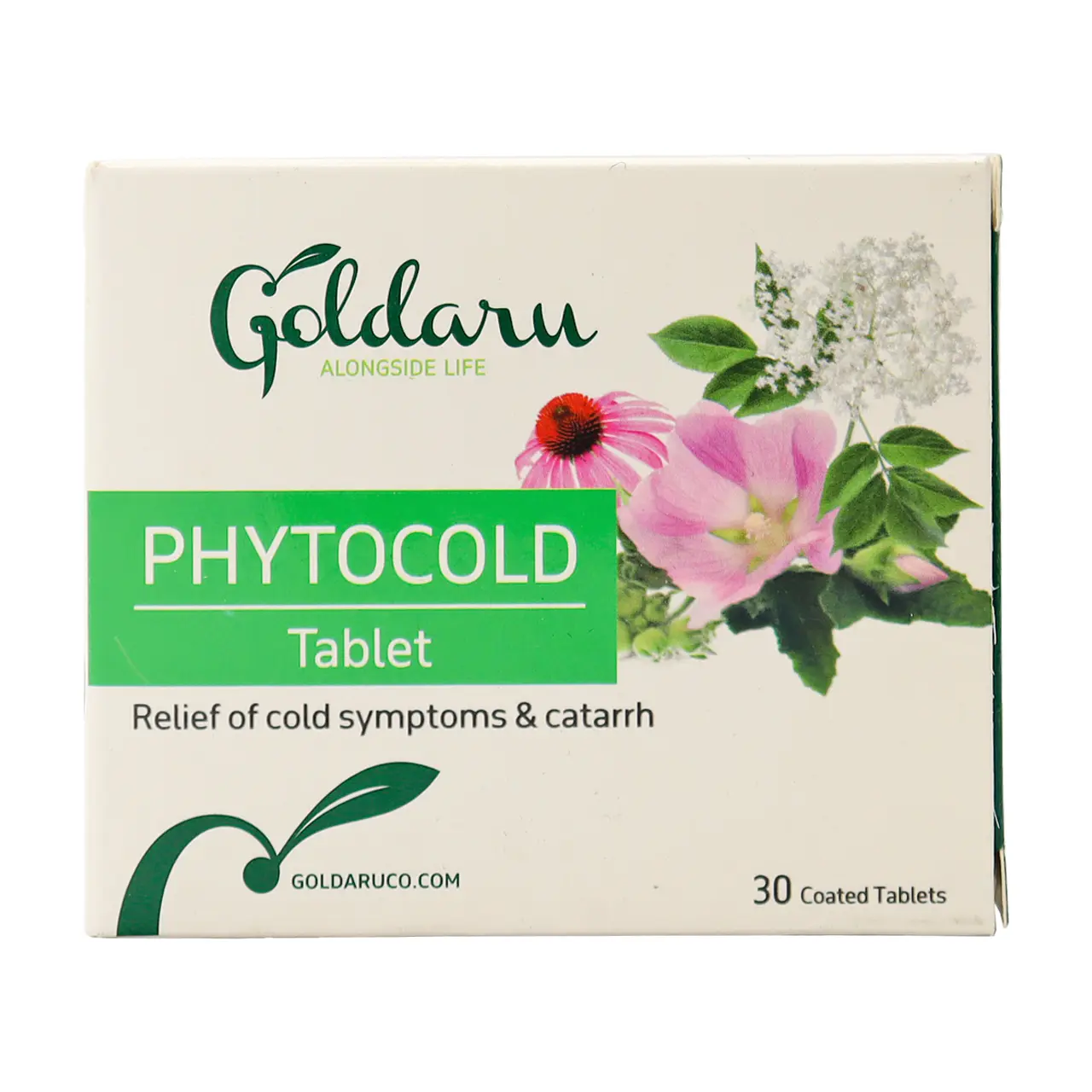 قرص فیتوکلد گل دارو goldaroo