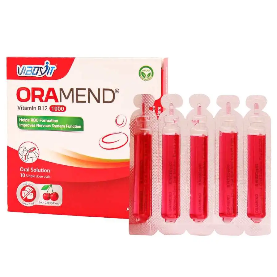 ویال خوراکی ویتامین ب12 اورامند Vitamin B12