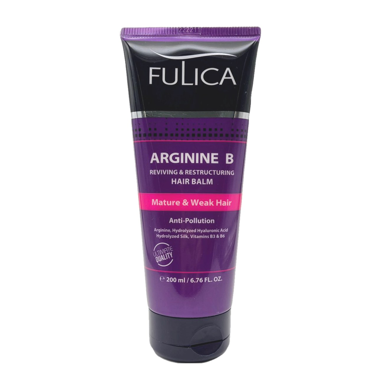 بالم تقویت کننده و براق کننده مو فولیکا حاوی آرژنین B مناسب مو ضعیف و شکننده Fulica
