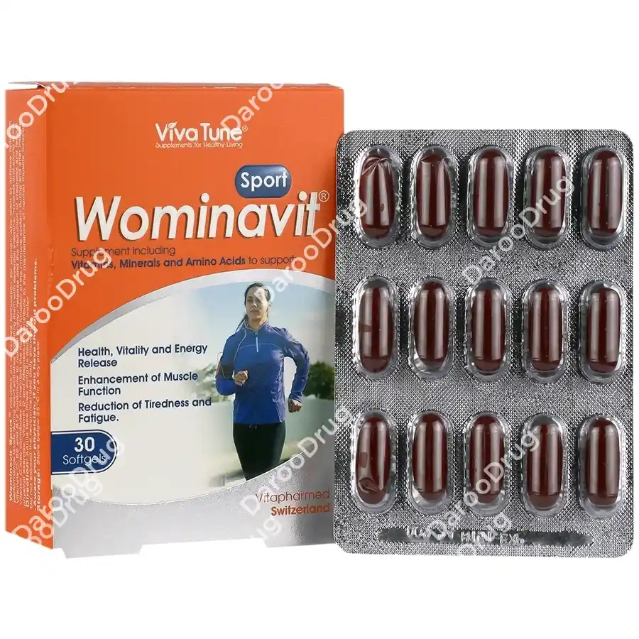 کپسول نرم وومیناویت اسپرت ویواتیون Viva Tune Wominavit Sport