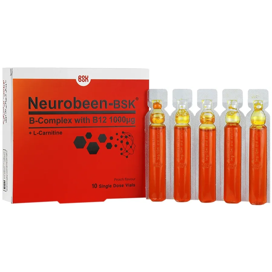 ویال خوراکی نوروبین با ال کارنیتین بی اس کی neurobeen Bsk