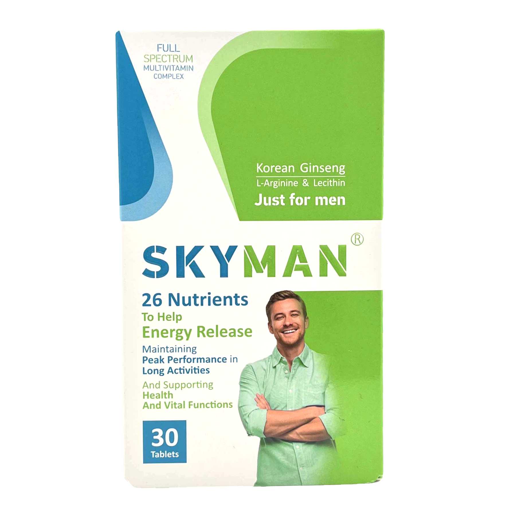 خرید آنلاین قرص مولتی ویتامین اسکای من ویت اسکای Vitsky SkyMan Multivitamin + قیمت