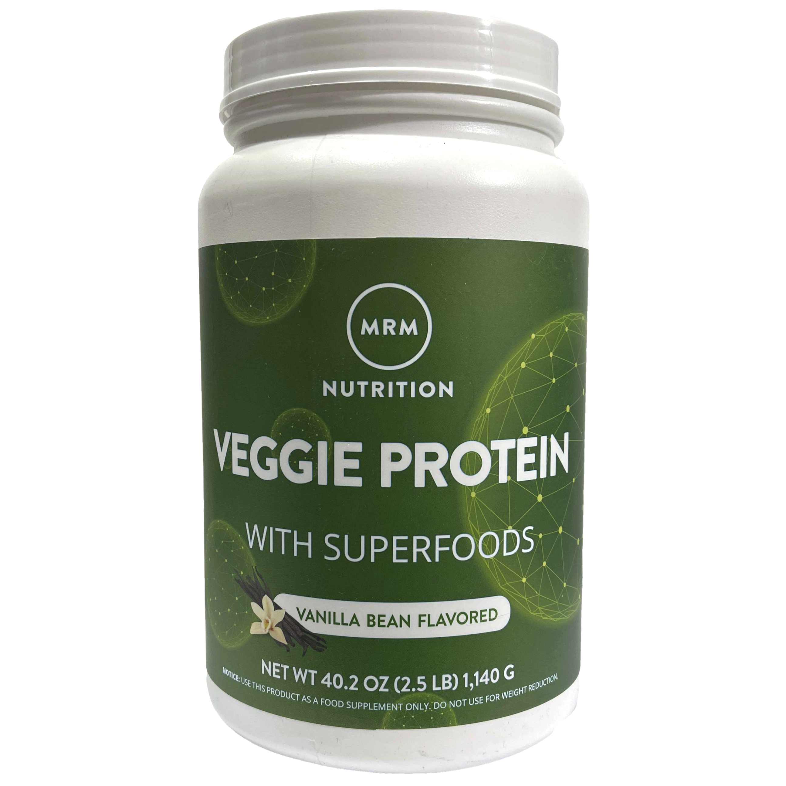 پودر پروتئین گیاهی وجی پروتئین وانیل ام آر ام 1140 گرم MRM Veggie Protein