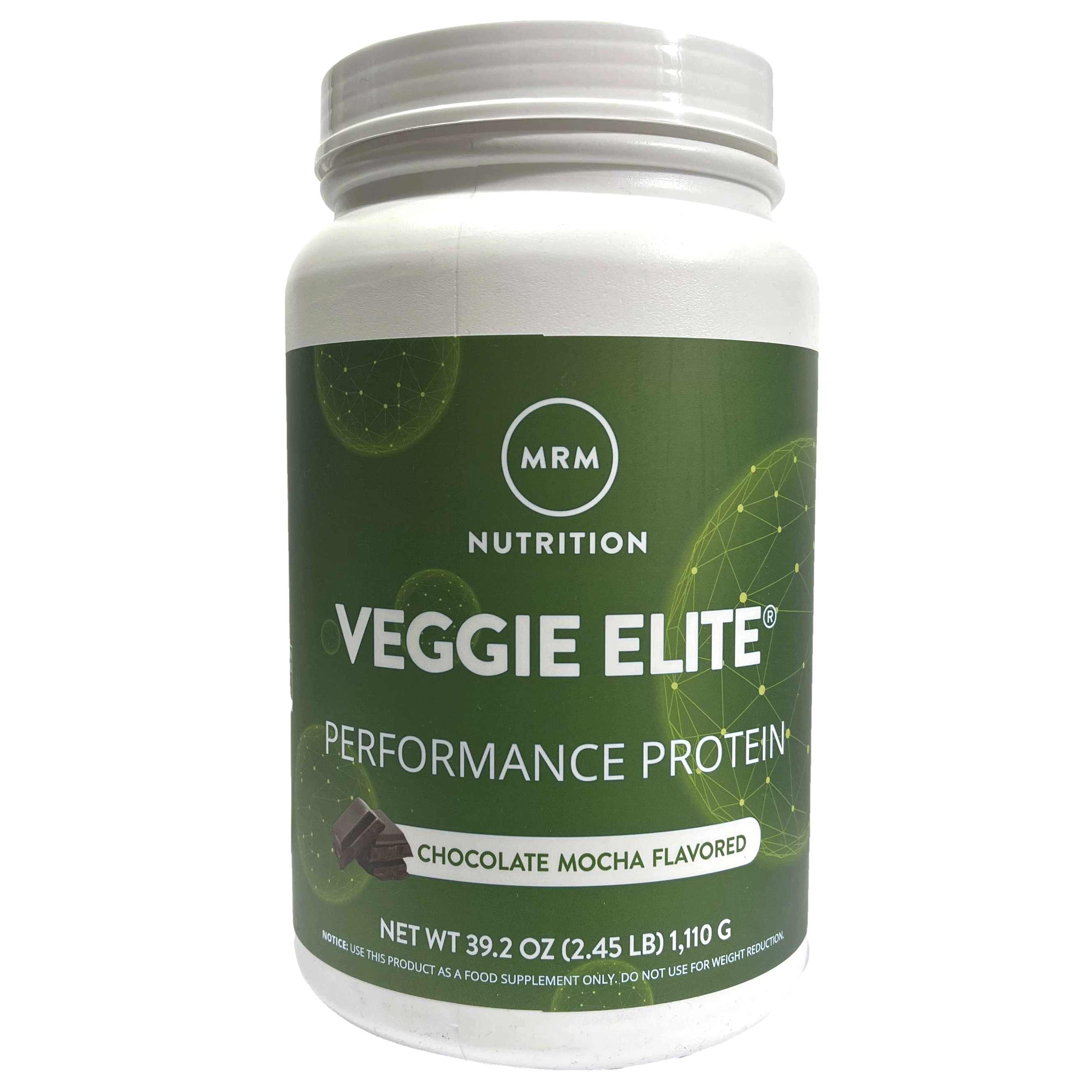 پودر پروتئین گیاهی وجی الیت وانیل ام آر ام 1110 گرم Mrm Veggie Elite