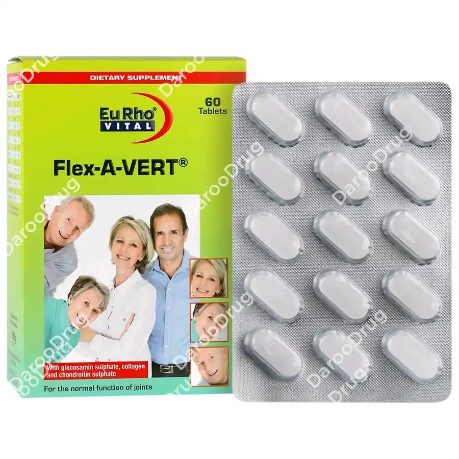 قرص فلکس اورت یوروویتال EuRhoVital Flex A Vert