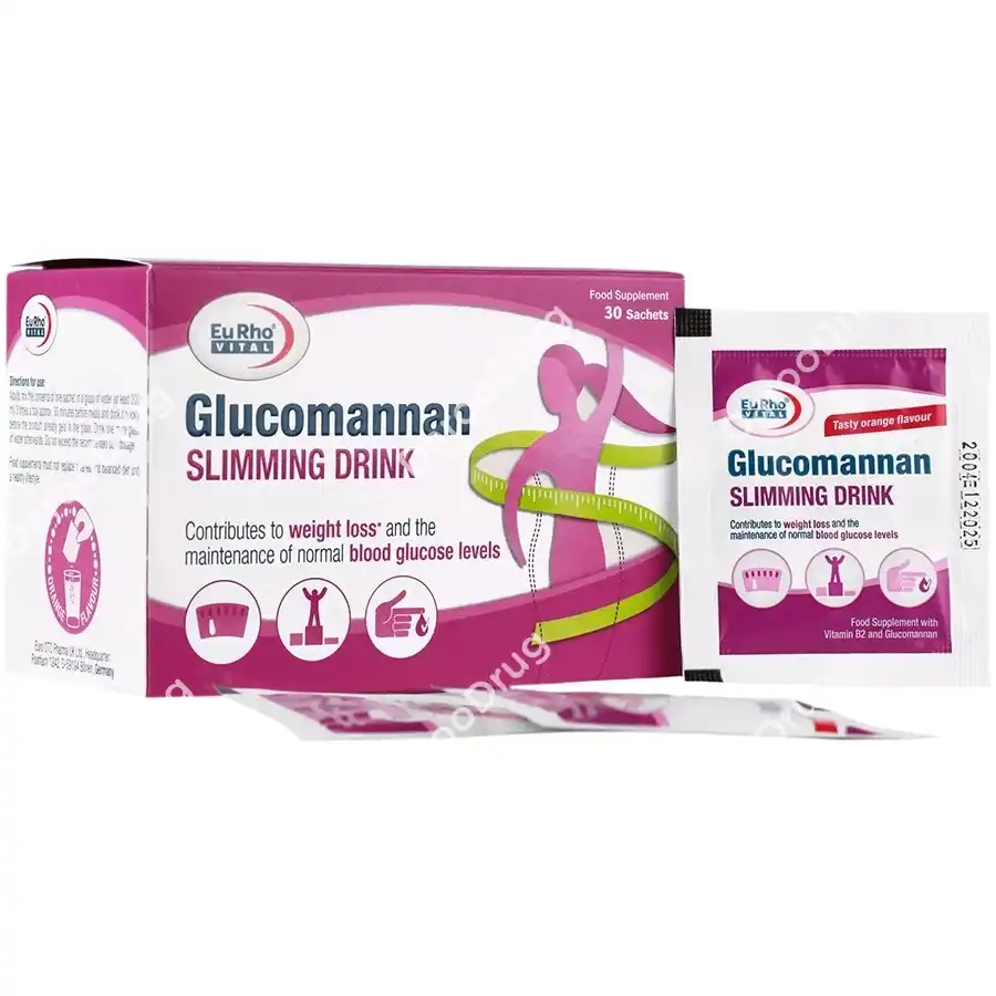 ساشه گلوکومانان یوروویتال Eurhovital Glucomannan