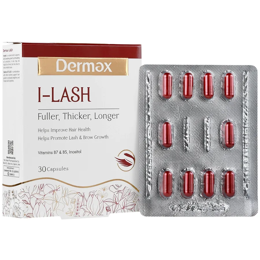 کپسول تقویت رشد ابرو و مژه آی لش درمکس Dermax I-Lash