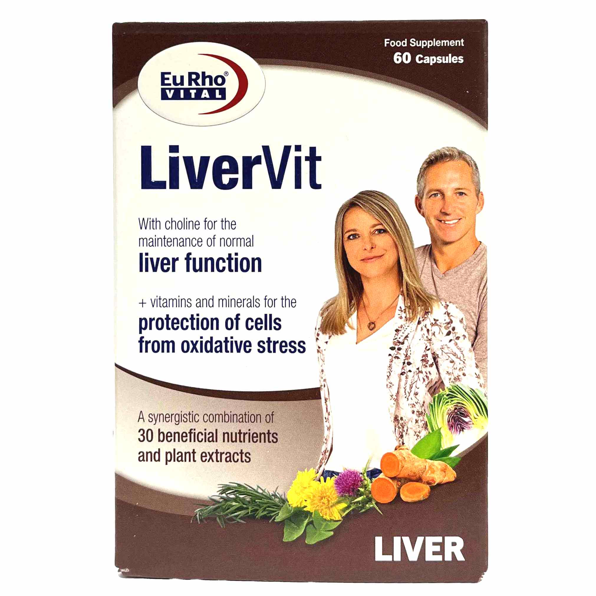 کپسول لیور ویت یوروویتال Eurhovital Livervit