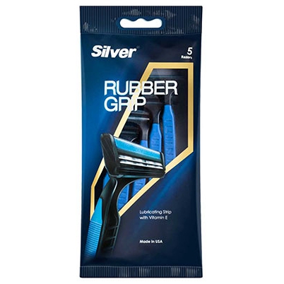 تیغ اصلاح سیلور Silver Rubber Grip 