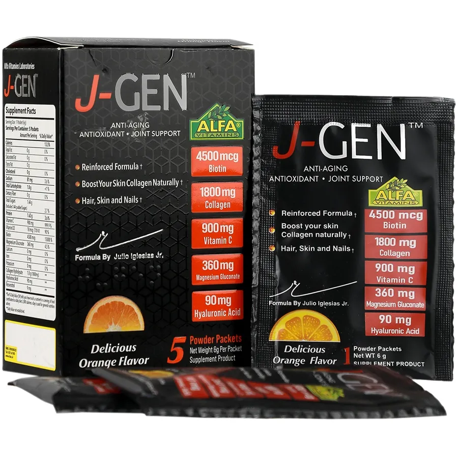 ساشه کلاژن جی جن آلفا ویتامینز Alfa J Gen