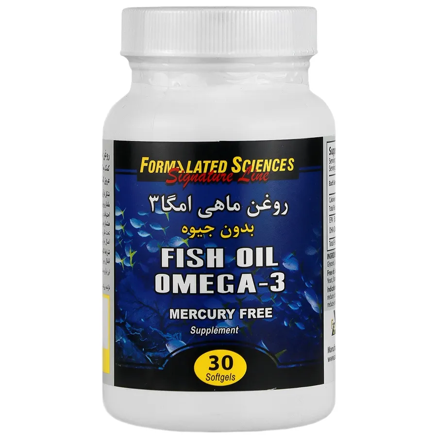 روغن ماهی امگا 3 بدون جیوه 30 عددی Omega 