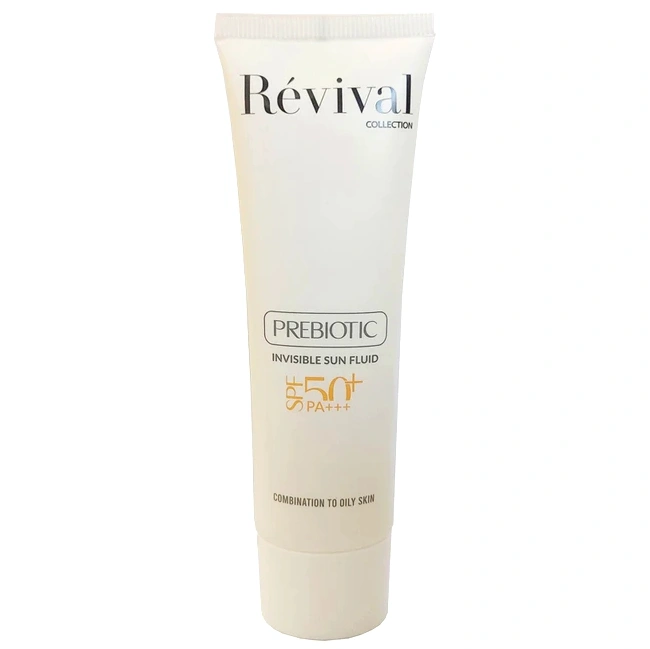 فلوئید ضد آفتاب پروبیوتیک SPF50 رویوال مناسب پوست Revival