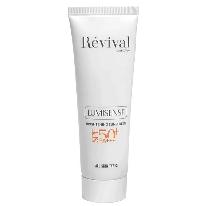 فلوئید ضد آفتاب روشن کننده SPF50 رویوال مناسب انواع پوست Revival
