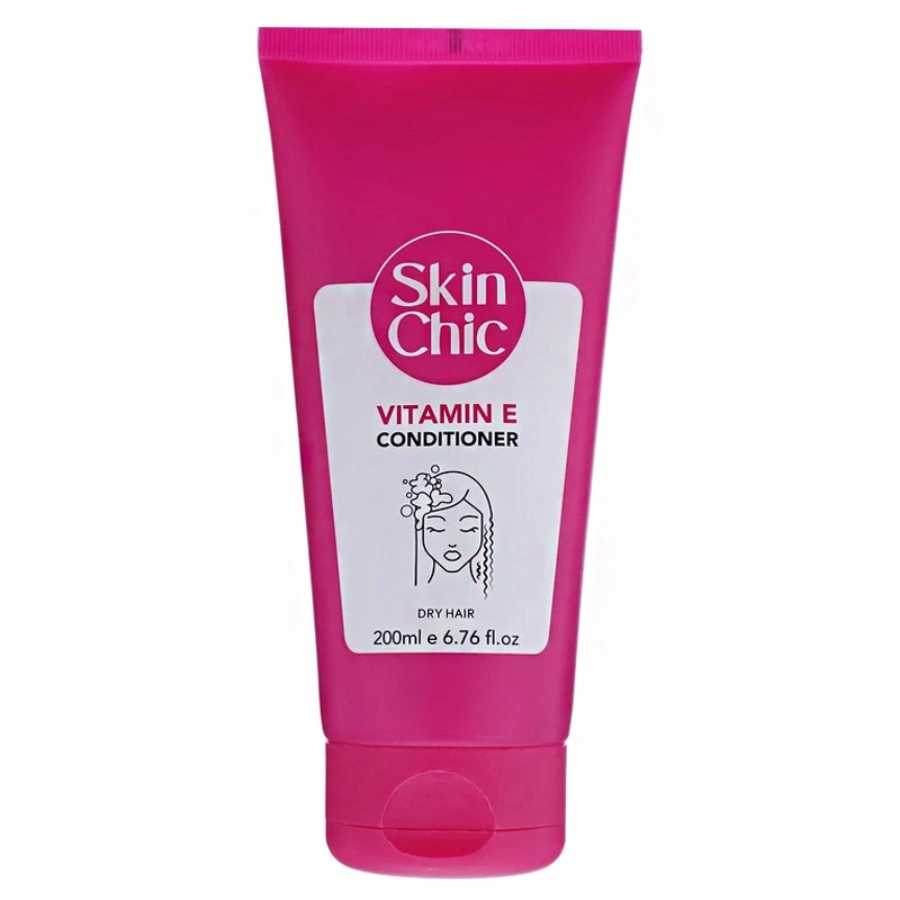 نرم کننده و بازسازی کننده موهای خشک حاوی ویتامین E اسکین شیک SKIN CHIC