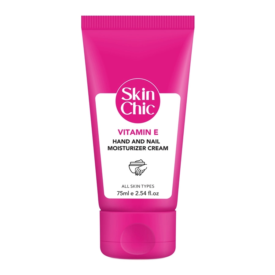کرم دست و ناخن حاوی ویتامین E اسکین شیک SKIN CHIC
