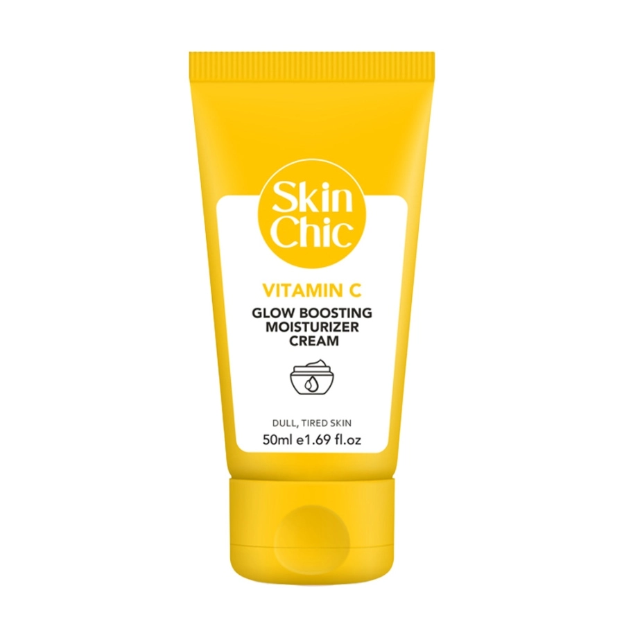 کرم مرطوب کننده و روشن کننده ویتامین C اسکین شیک SKIN CHIC