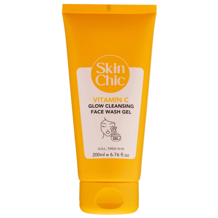 ژل شوینده صورت حاوی ویتامین C اسکین شیک SKIN CHIC