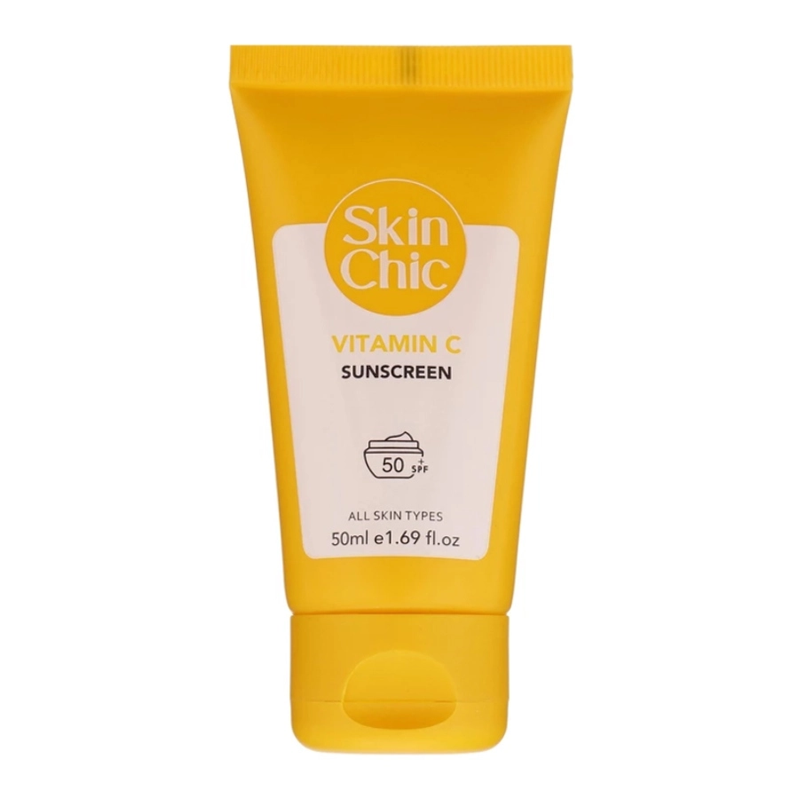 ضد آفتاب SPF50 حاوی ویتامین C اسکین شیک SKIN CHIC