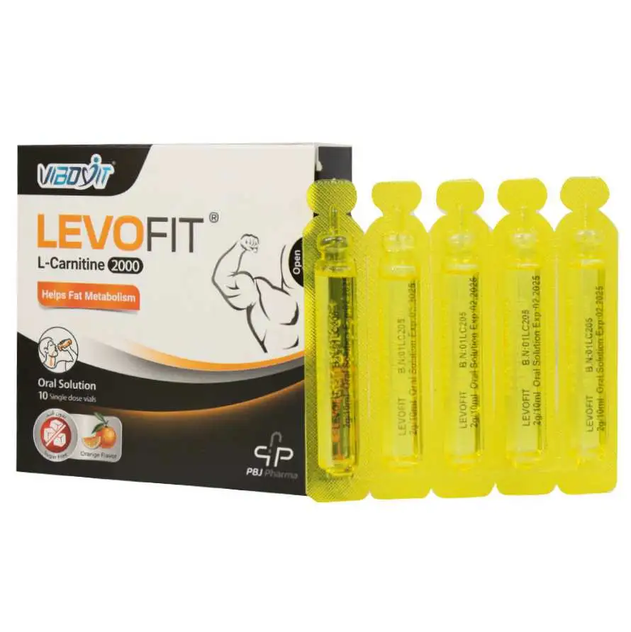 ویال خوراکی ال -کارنیتین 2000 لووفیت Levofit L Carnitine