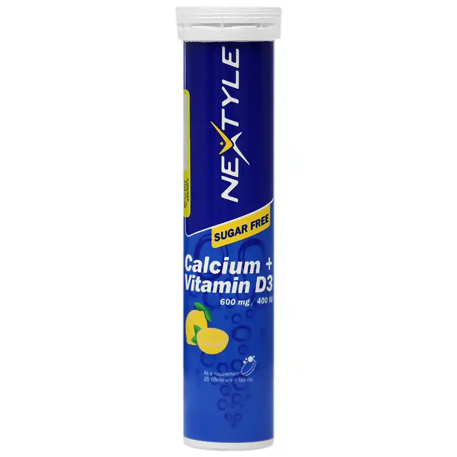قرص جوشان کلسیم و ویتامین د3 نکستایل Nextyle Calcium + Vitamin D3