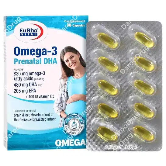 کپسول امگا3 پریناتال دی اچ ا یوروویتال EurhoVital Omega