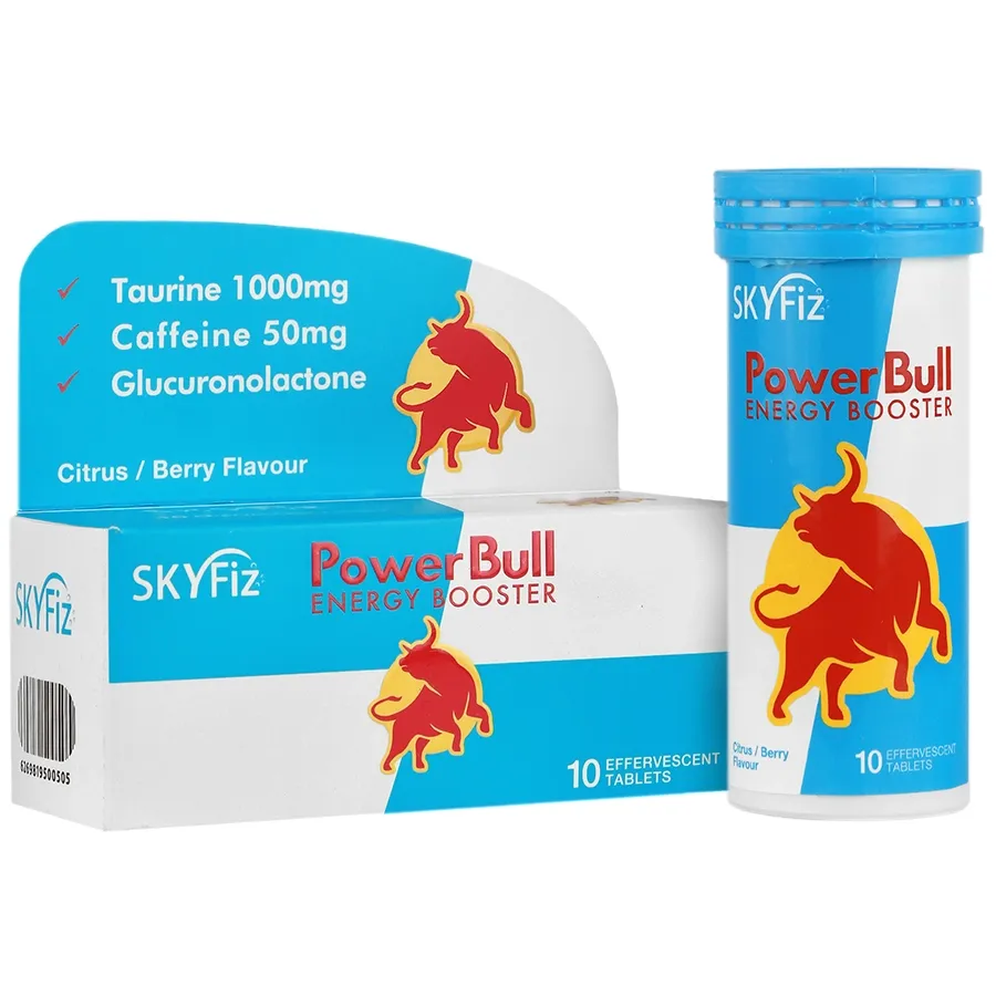 قرص جوشان انرژی زا پاور بول اسکای فیز PowerBull