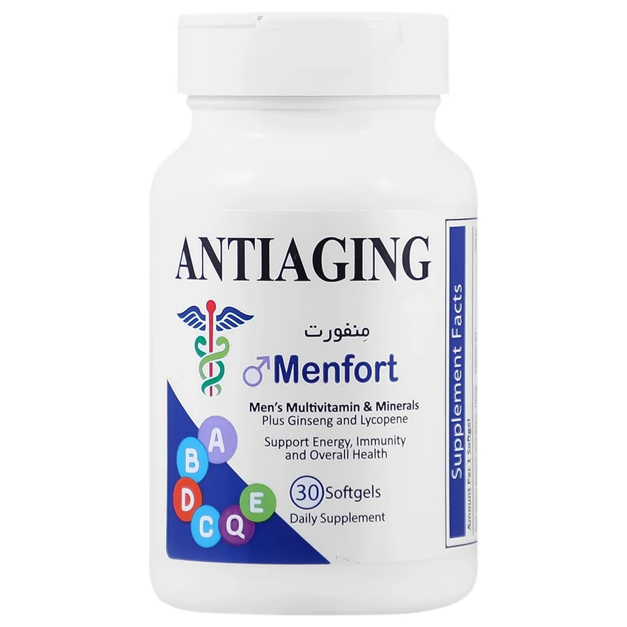 سافت ژل منفورت آنتی ایجینگ Antiaging Menfort