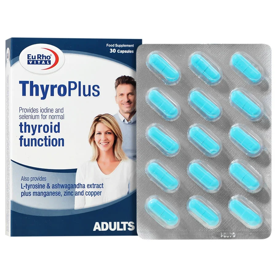 کپسول تیروپلاس یوروویتال Eurhovital Thyroplus