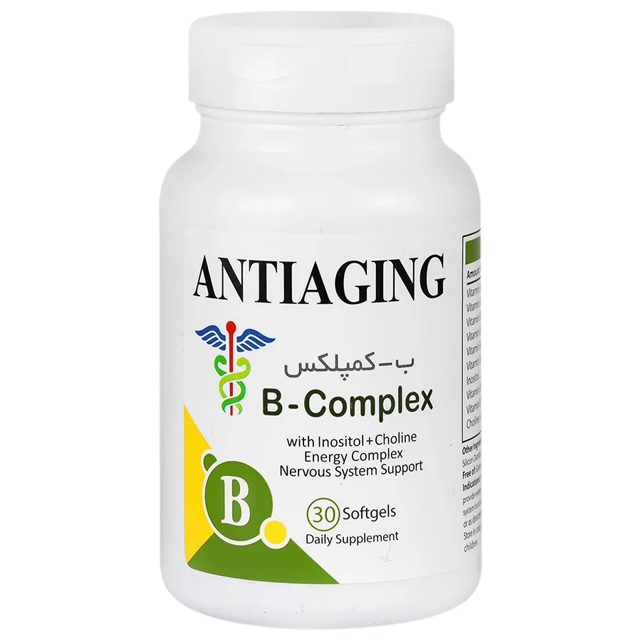 سافت ژل ب کمپلکس آنتی ایجینگ Antiaging