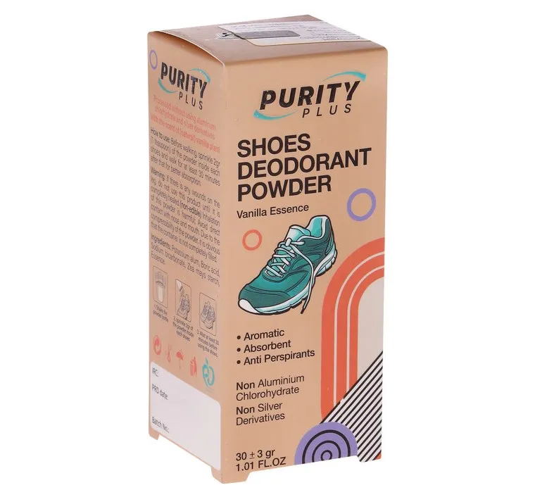 پودر بوگیر کفش و رفع تعریق پا پیوریتی پلاس Purity